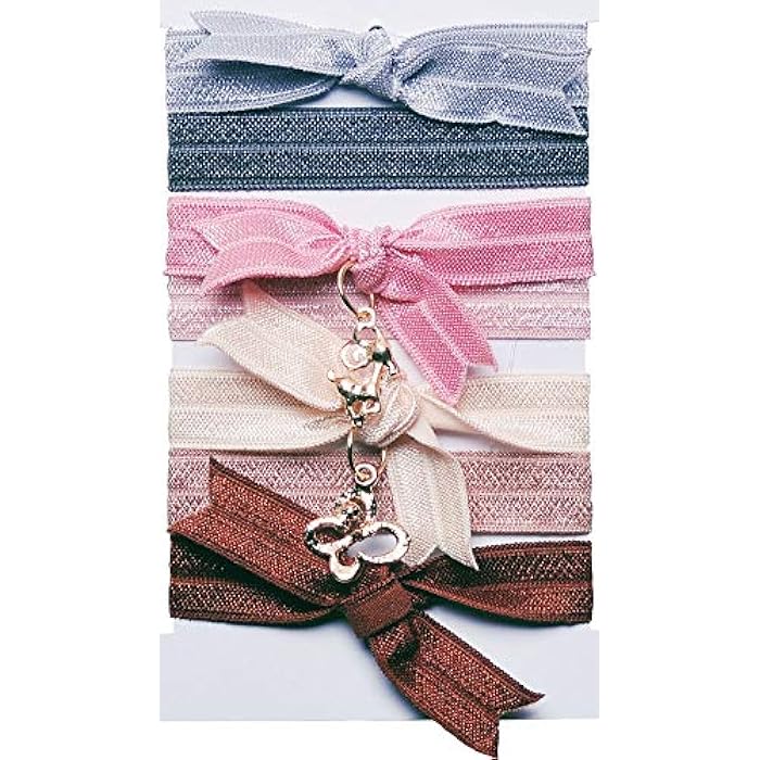 Titania 7849 6 Hair Bands, Multicolor - Image 1